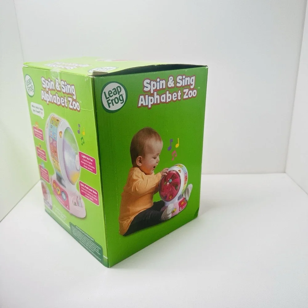 LeapFrog Spin & Sing Alphabet Zoo Electronic Learning Toy